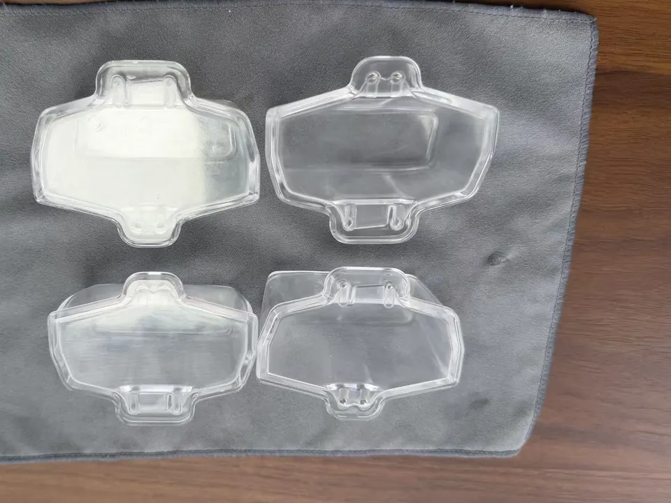 Example low volume CNC machined acrylic plastic components